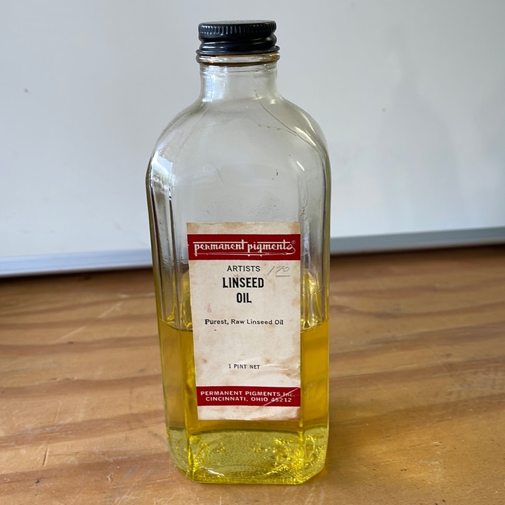 Permanent Pigments Artists Linseed Oil